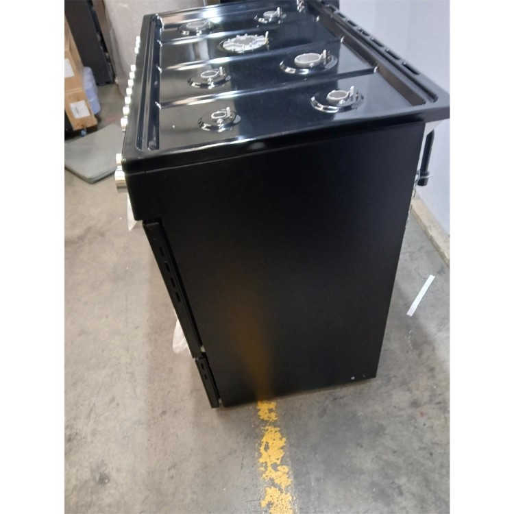 GRADE A2 - electriQ 100cm Dual Fuel Range Cooker - Stainless Steel