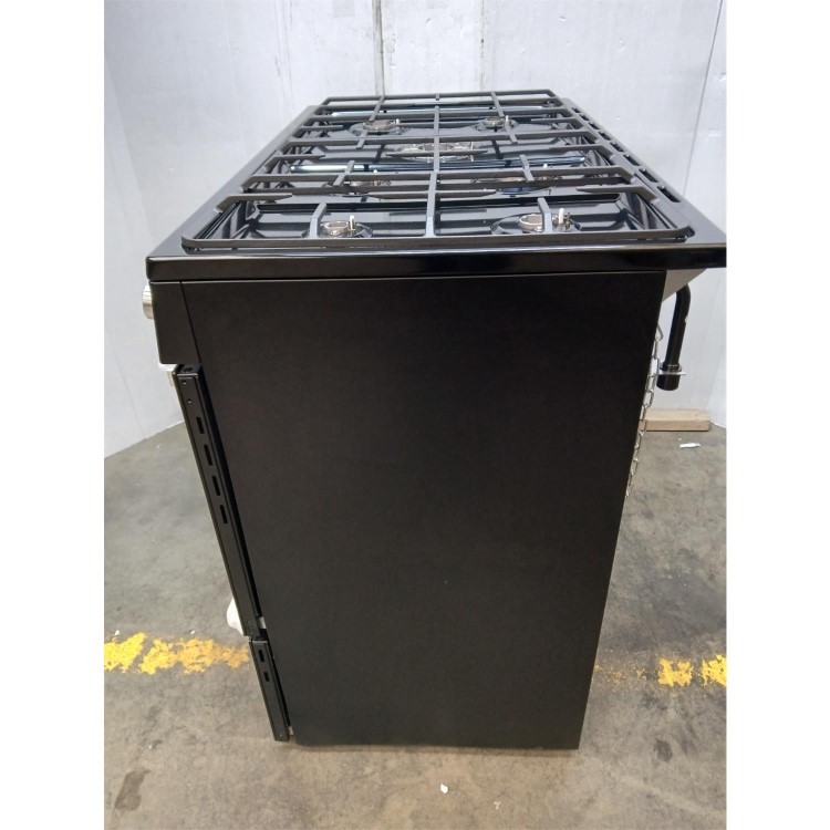 GRADE A2 - electriQ 100cm Dual Fuel Range Cooker - Stainless Steel