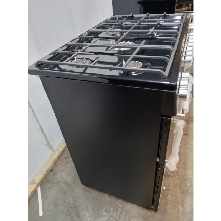 GRADE A2 - electriQ 100cm Dual Fuel Range Cooker - Stainless Steel