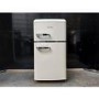 GRADE A2 - electriQ 80 Litre 70/30 Retro Freestanding Fridge Freezer – Cream