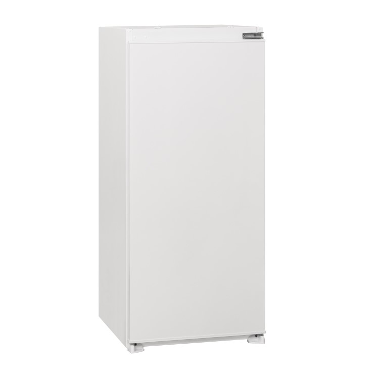 electriQ 193 Litre 123cm Integrated In-Column Larder Fridge with Sliding Door Hinge