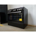 79119634/1/EQRANGE90GASBLACK GRADE A2 - electriQ 90cm Gas Single Oven Range Cooker - Black