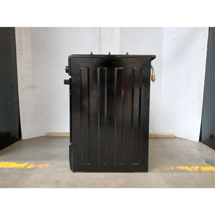 GRADE A2 - electriQ 90cm Gas Single Oven Range Cooker - Black