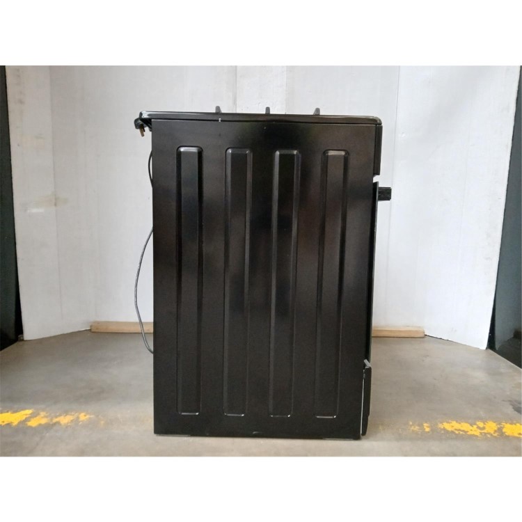 GRADE A2 - electriQ 90cm Gas Single Oven Range Cooker - Black