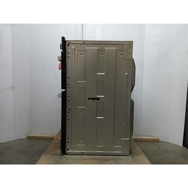 GRADE A2 - electriQ Built-In Electric Double Oven - Stainless Steel
