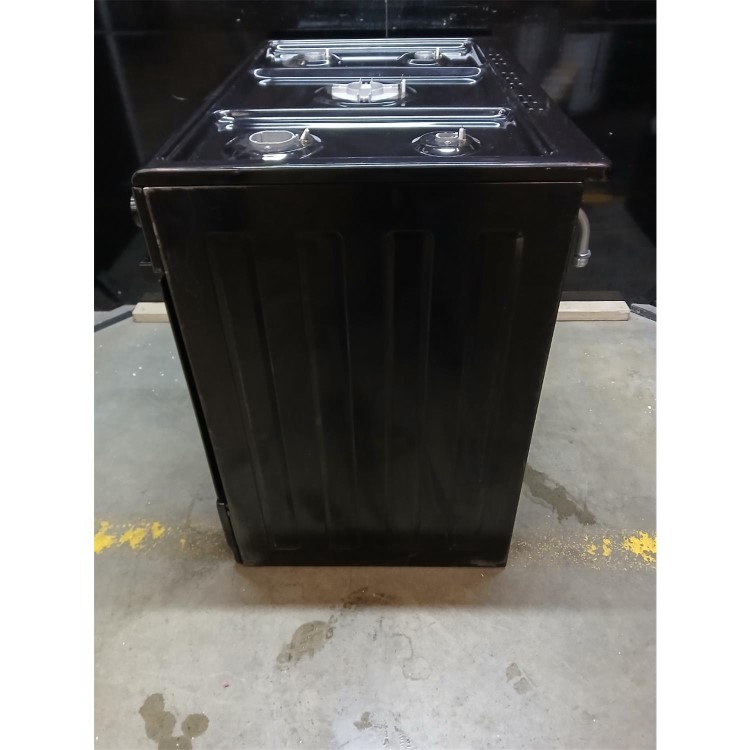 Refurbished electriQ 90cm Gas Range Cooker Black