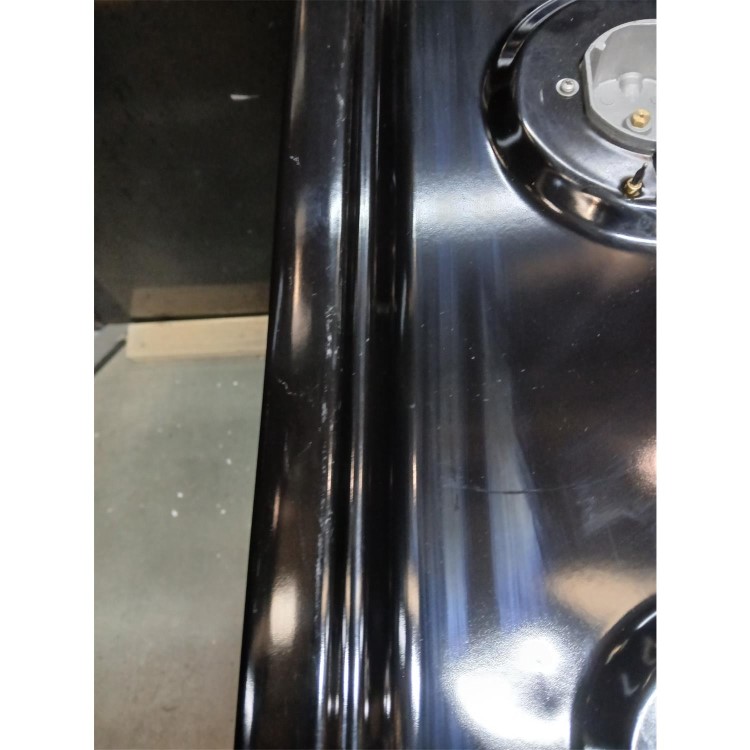 Refurbished electriQ 90cm Gas Range Cooker Black