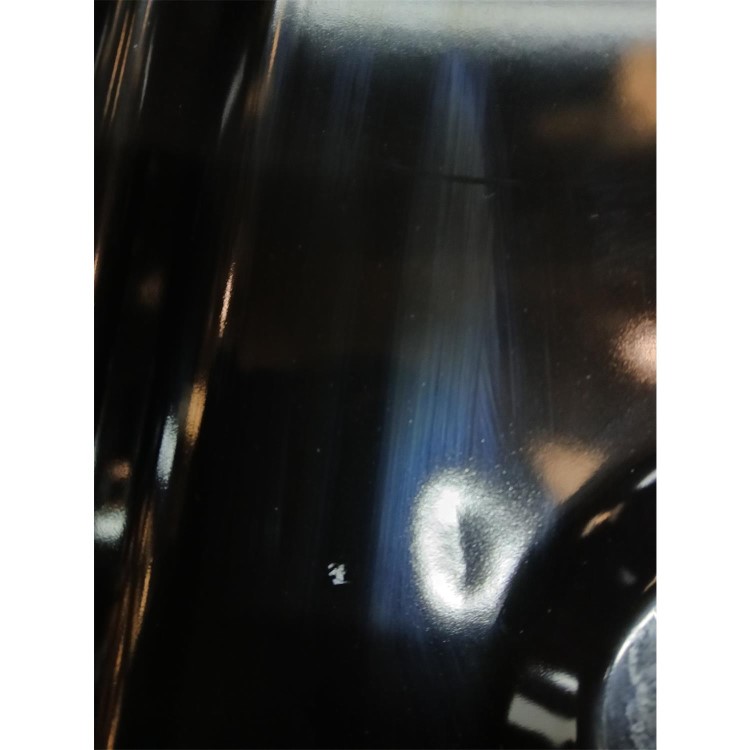 Refurbished electriQ 90cm Gas Range Cooker Black