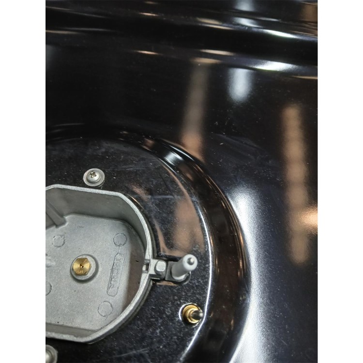 Refurbished electriQ 90cm Gas Range Cooker Black