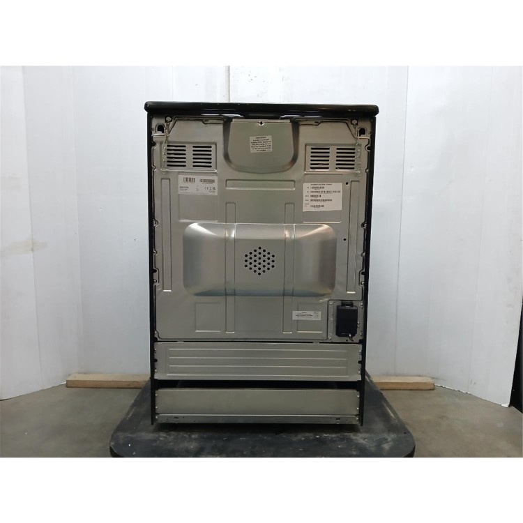 Refurbished electriQ 60cm Single Oven Cooker with Ceramic Hob - Black