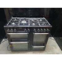 Refurbished 100cm Quad Cavity Gas Range Cooker Black