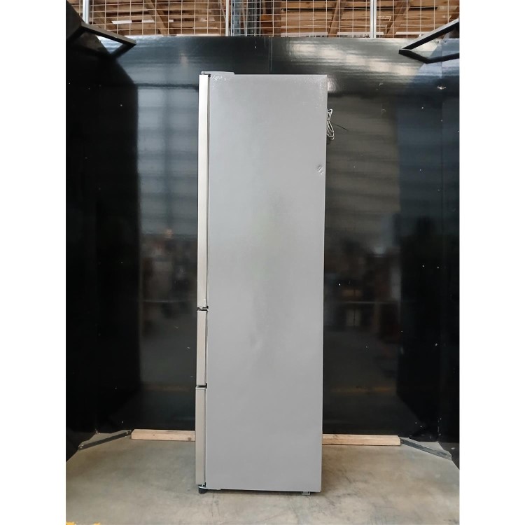 Refurbished electriQ 282 Litre Fridge Freezer - Total No Frost in Stainless Steel