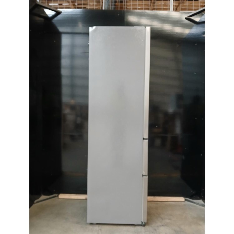 Refurbished electriQ 282 Litre Fridge Freezer - Total No Frost in Stainless Steel