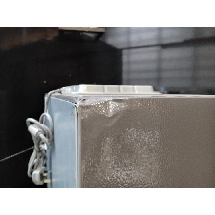 Refurbished electriQ 282 Litre Fridge Freezer - Total No Frost in Stainless Steel