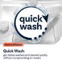 electriQ Freestanding Slimline Dishwasher - White