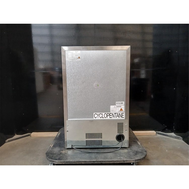 GRADE A2 - electriQ 118 Litre Single Door Commercial Outdoor Use Drinks Cooler - Stainless Steel