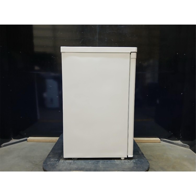 Refurbished electriQ 109 Litre Freestanding Under Counter Fridge with Ice Box - White