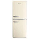 79140033/1/eiQ50132RETROCTNF Refurbished electriQ 153 Litre 60/40 Retro Freestanding Fridge Freezer - Cream Total No Frost