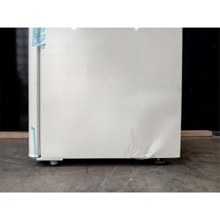 Refurbished electriQ 153 Litre 60/40 Retro Freestanding Fridge Freezer - Cream Total No Frost