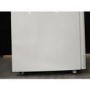 Refurbished electriQ 153 Litre 60/40 Retro Freestanding Fridge Freezer - Cream Total No Frost