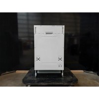 GRADE A2 - electriQ Integrated Slimline Dishwasher - White control panel - Quick Wash Quiet