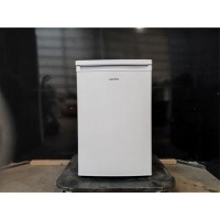 GRADE A2 - electriQ 109 Litre Freestanding Under Counter Fridge with Ice Box - White
