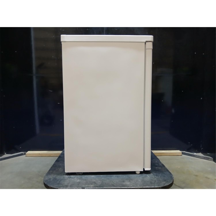 GRADE A2 - electriQ 109 Litre Freestanding Under Counter Fridge with Ice Box - White