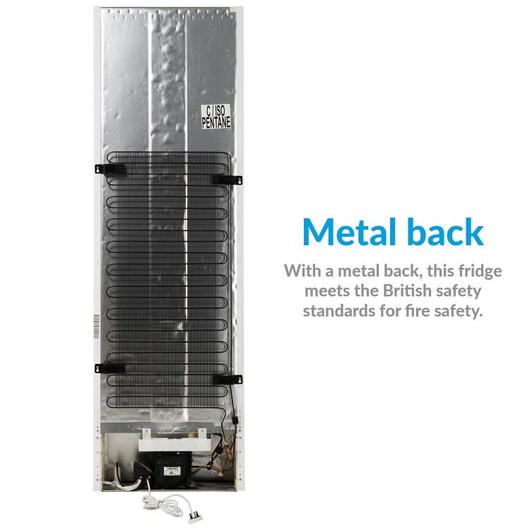 electriQ 294 Litre 177cm Integrated In Column Fridge with Sliding Door Hinge