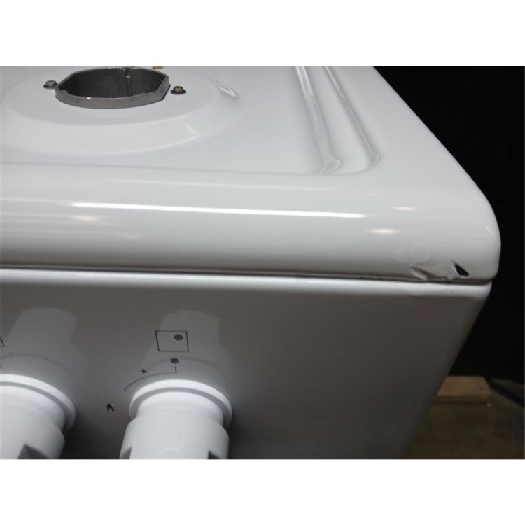 Refurbished electriQ 60cm Dual Fuel Cooker with Double Oven White