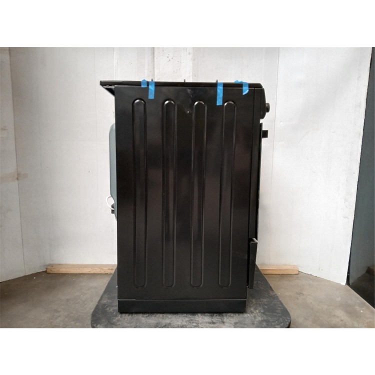 GRADE A2 - electriQ 60cm Dual Fuel Cooker - Black