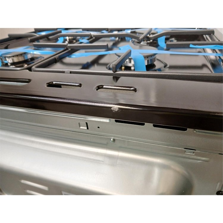 GRADE A2 - electriQ 60cm Dual Fuel Cooker - Black