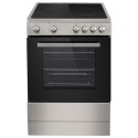 79153991/1/EQEC60S1CERAMIC Refurbished 60cm Ceramic Single Cavity Cooker - Stainless Steel