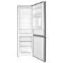 electriQ 291 Litre 60/40 Freestanding Fridge Freezer - Total No Frost in Stainless Steel