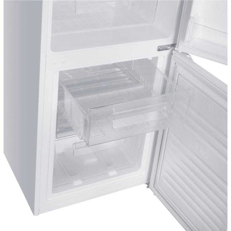 electriQ 207 Litre 60/40 Freestanding Fridge Freezer - White