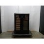 Refurbished electriQ Double Door Dual Zone Wine and Drinks Cooler - Black Glass