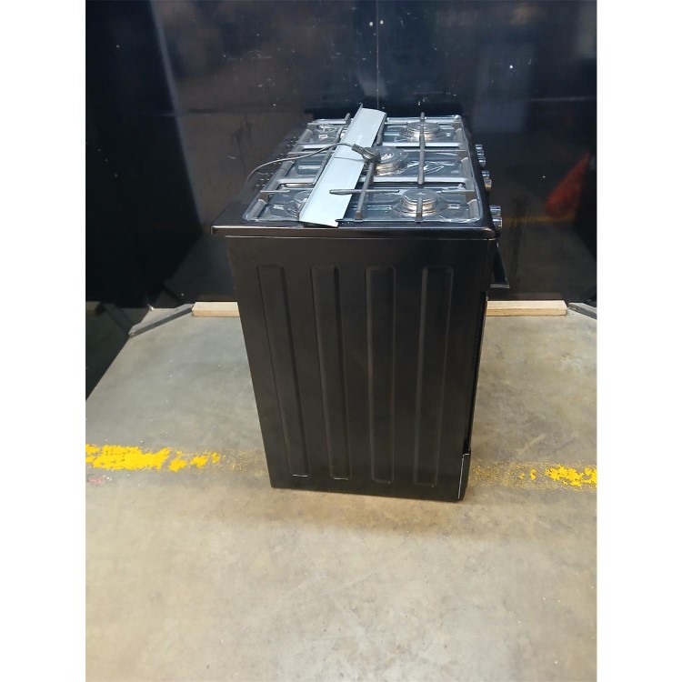 Refurbished electriQ 90cm Gas Range Cooker Black