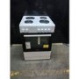 GRADE A3 - electriQ 60cm Electric Cooker with Sealed Plate Hob - White