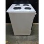 GRADE A3 - electriQ 60cm Electric Cooker with Sealed Plate Hob - White