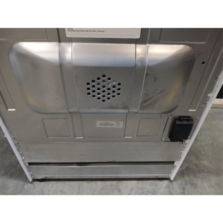 GRADE A3 - electriQ 60cm Electric Cooker with Sealed Plate Hob - White