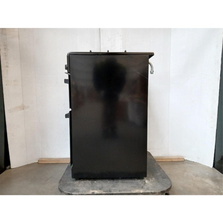 Refurbished electriQ 60cm Dual Fuel Cooker with Double Oven Black