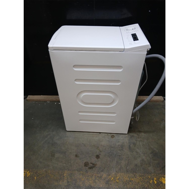 GRADE A2 - electriQ 8kg 1300rpm Top Loading Washing Machine - White