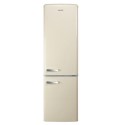 79161824/1/EQ6040RETROCREAMVE Refurbished 244 Litre 60/40 Retro Freestanding Fridge Freezer - Cream