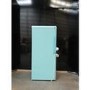 Refurbished electriQ 153 Litre 50/50 Retro Freestanding Fridge Freezer - Blue Total No Frost