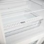electriQ 243 Litre 177cm Frost Free 70/30 Integrated Fridge Freezer - White with Sliding Door Hinge