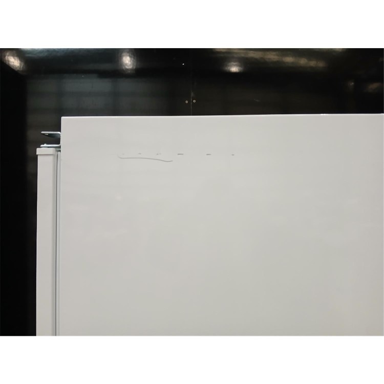 GRADE A3 - electriQ 230 Litre 177cm Frost Free 50/50 Integrated Fridge Freezer - White with Sliding Door Hinge