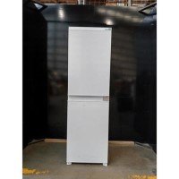 GRADE A3 - electriQ 230 Litre 177cm Frost Free 50/50 Integrated Fridge Freezer - White with Sliding Door Hinge