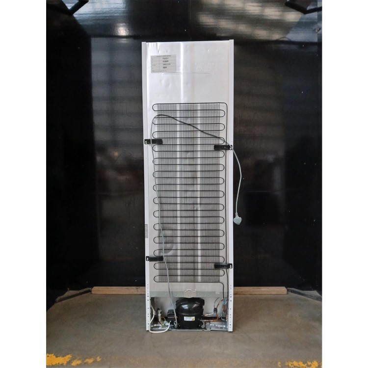 GRADE A3 - electriQ 230 Litre 177cm Frost Free 50/50 Integrated Fridge Freezer - White with Sliding Door Hinge