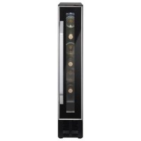 Refurbished electriQ 7 Bottle Freestanding Under Counter Wine Cooler - Stainless Steel