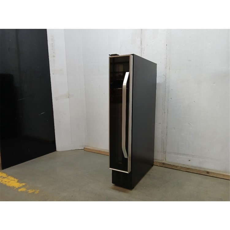 Refurbished electriQ 7 Bottle Freestanding Under Counter Wine Cooler - Stainless Steel