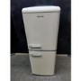 Refurbished 153 Litre 60/40 Retro Freestanding Fridge Freezer - Cream Total No Frost